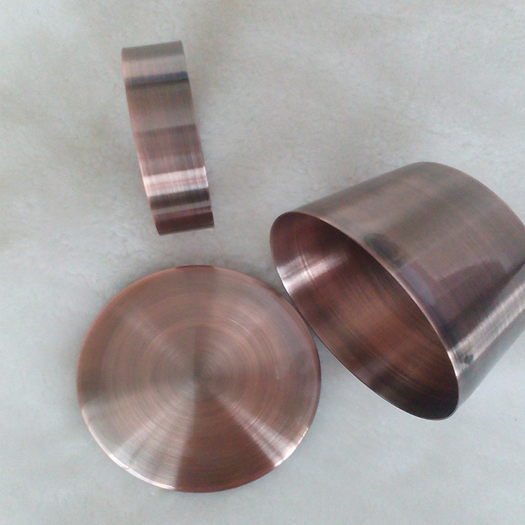 五金拉丝电镀红古铜加工深圳电镀厂电镀红铜金属表面处理电镀古铜