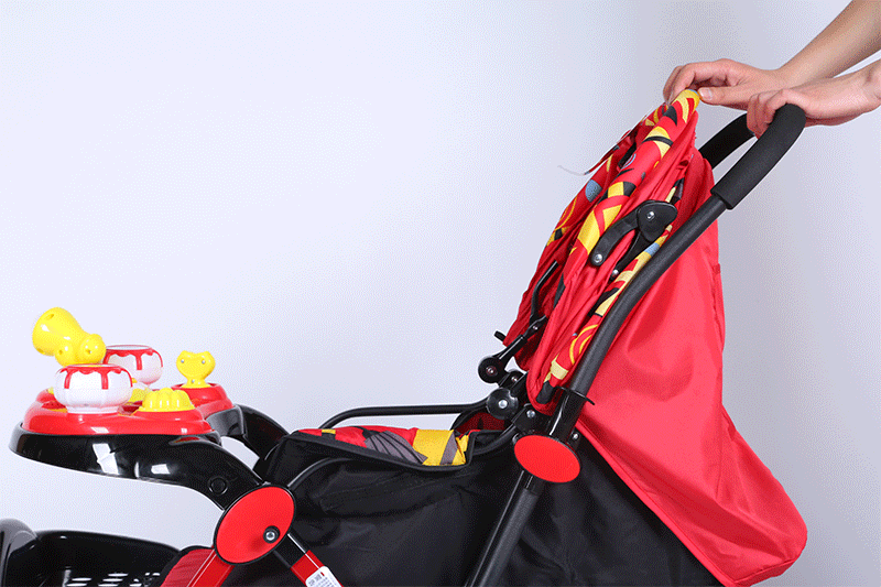 可平躺宝宝推车折叠婴儿手推车轻便全蓬防紫外线防晒伞车厂家批发