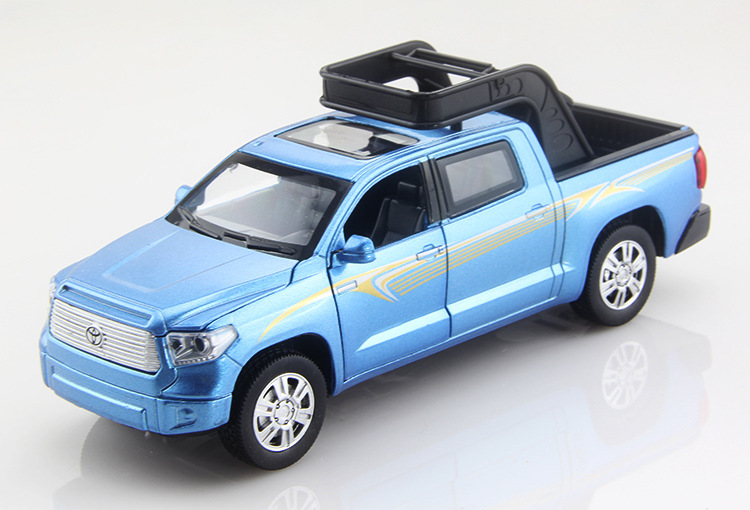 嘉业1:32丰田坦途皮卡越野车合金声光回力模型儿童小汽车玩具礼物