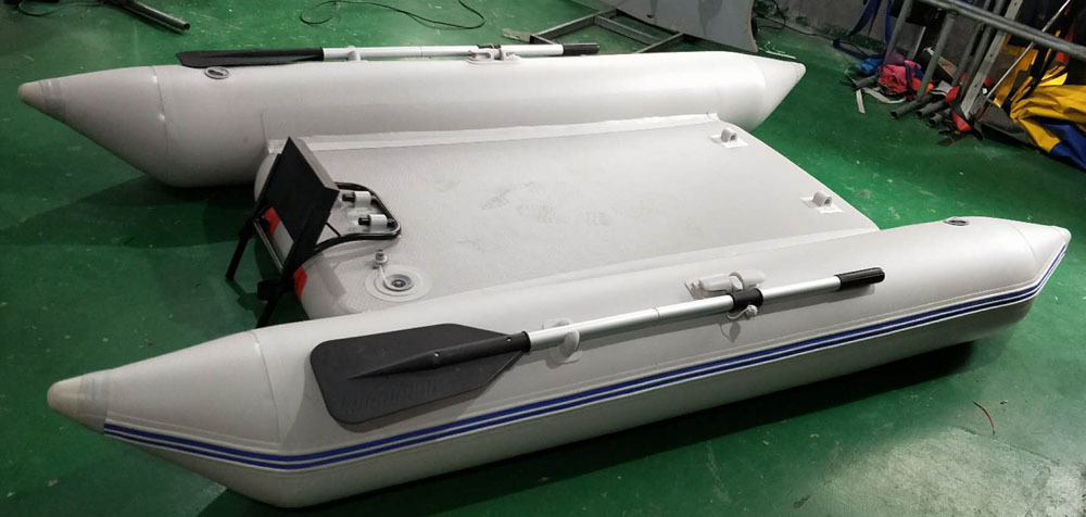 水上钓鱼浮动平台/钓鱼台专用浮筒//双体平台钓鱼船厂家直销