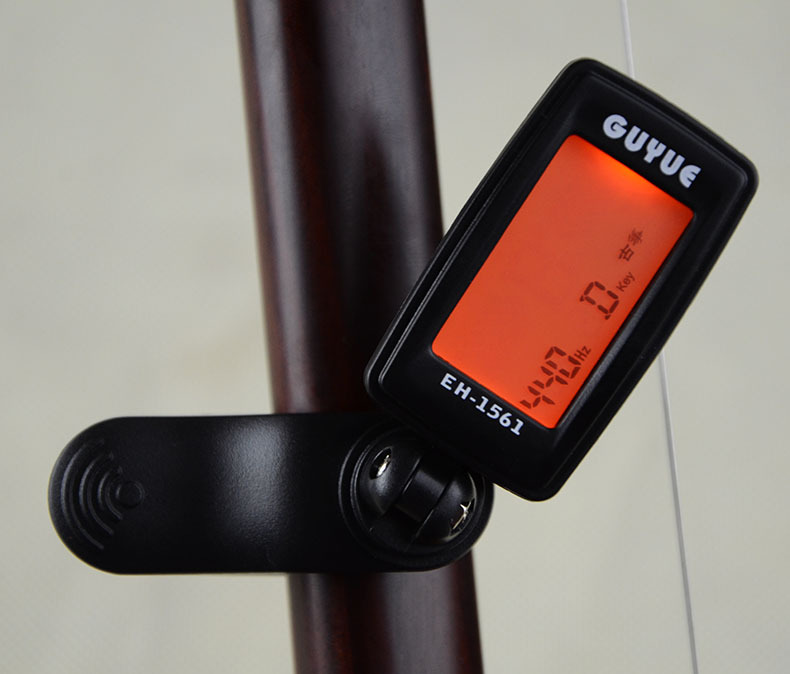 二胡调音器电子定音校音器 十二平均律定音适合板胡高胡琵琶古筝