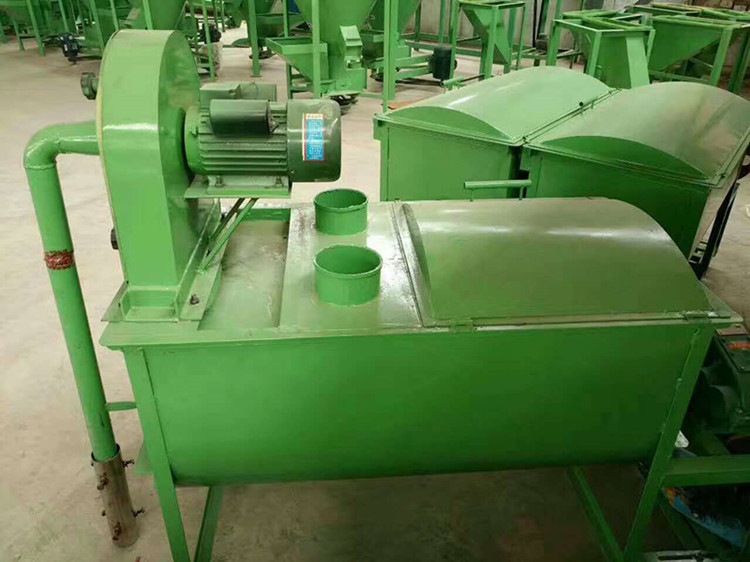 大型加厚畜牧养殖业饲料粉碎搅拌一体机 自吸机式粉碎搅拌几