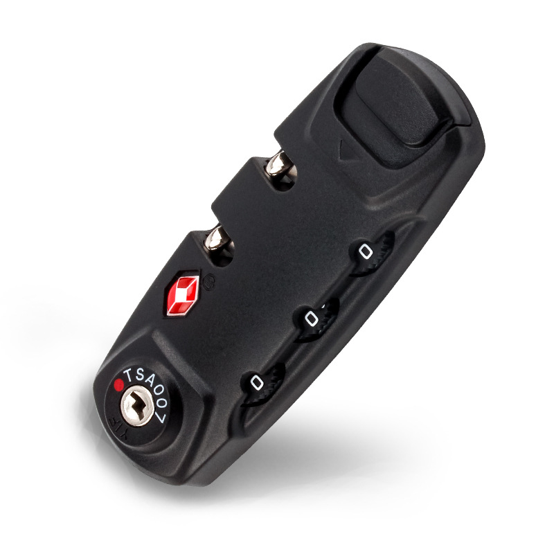 现货热销tsa21137海关锁 tsa海关密码锁 箱包锁 固定海关锁批发