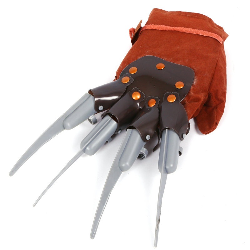 万圣节鬼节酒吧ktv演艺吧聚会表演道具杰森杀手鬼手套批发