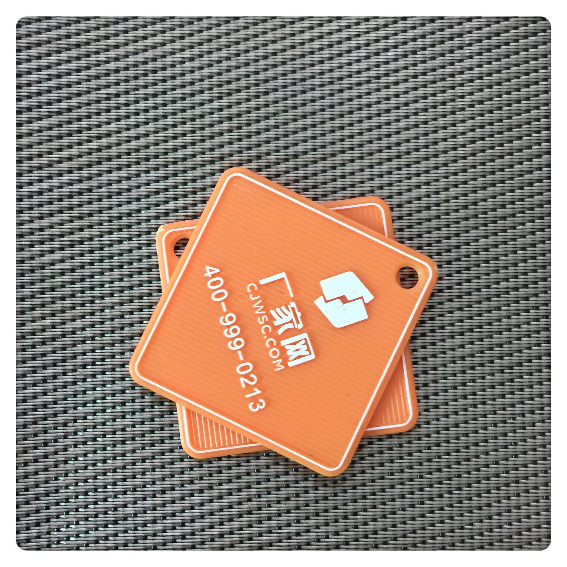 塑料吊粒吊牌生产厂家 底纹高档塑料吊牌 线扣吊牌 服装皮具吊牌