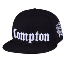 欧美Compton Snapback青年街舞平檐帽沿男潮街舞嘻哈帽女棒球帽子