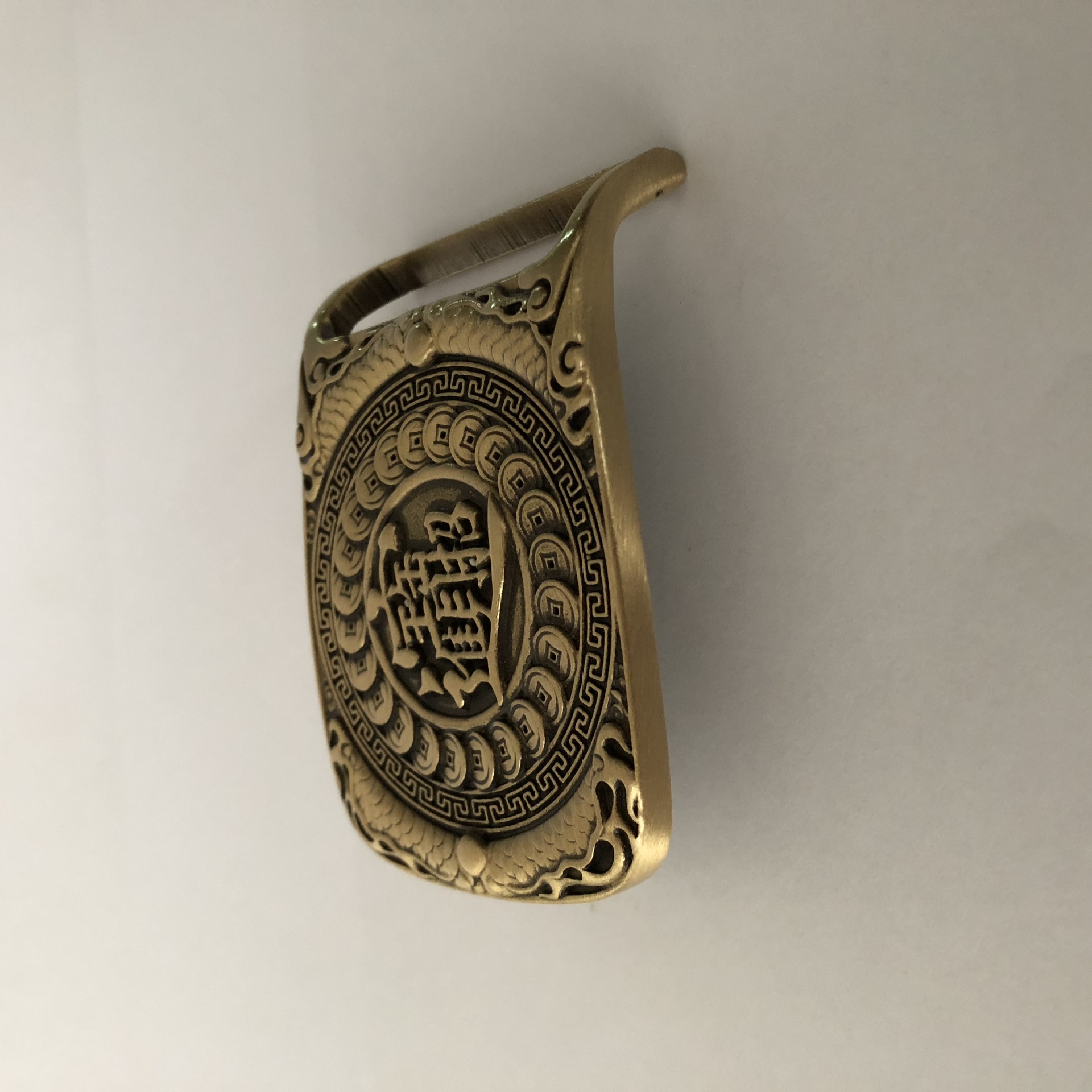 铜扣皮带板扣手工扣时尚板扣吉祥扣黄铜扣铜腰带扣纯铜皮带扣