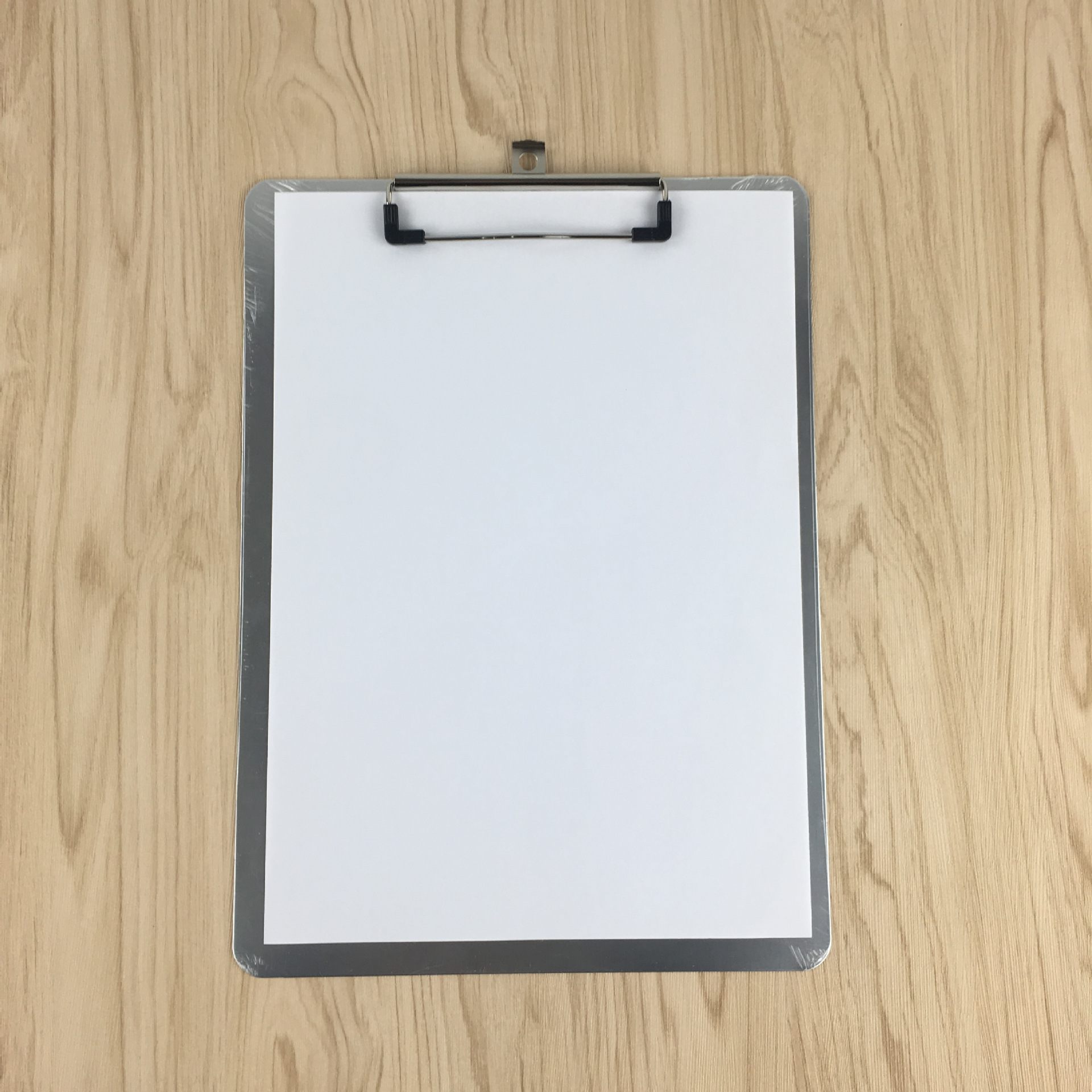 a4纯铝合金板平头夹 写字板夹 厂家直销316*225*1mm厚 薄膜保护