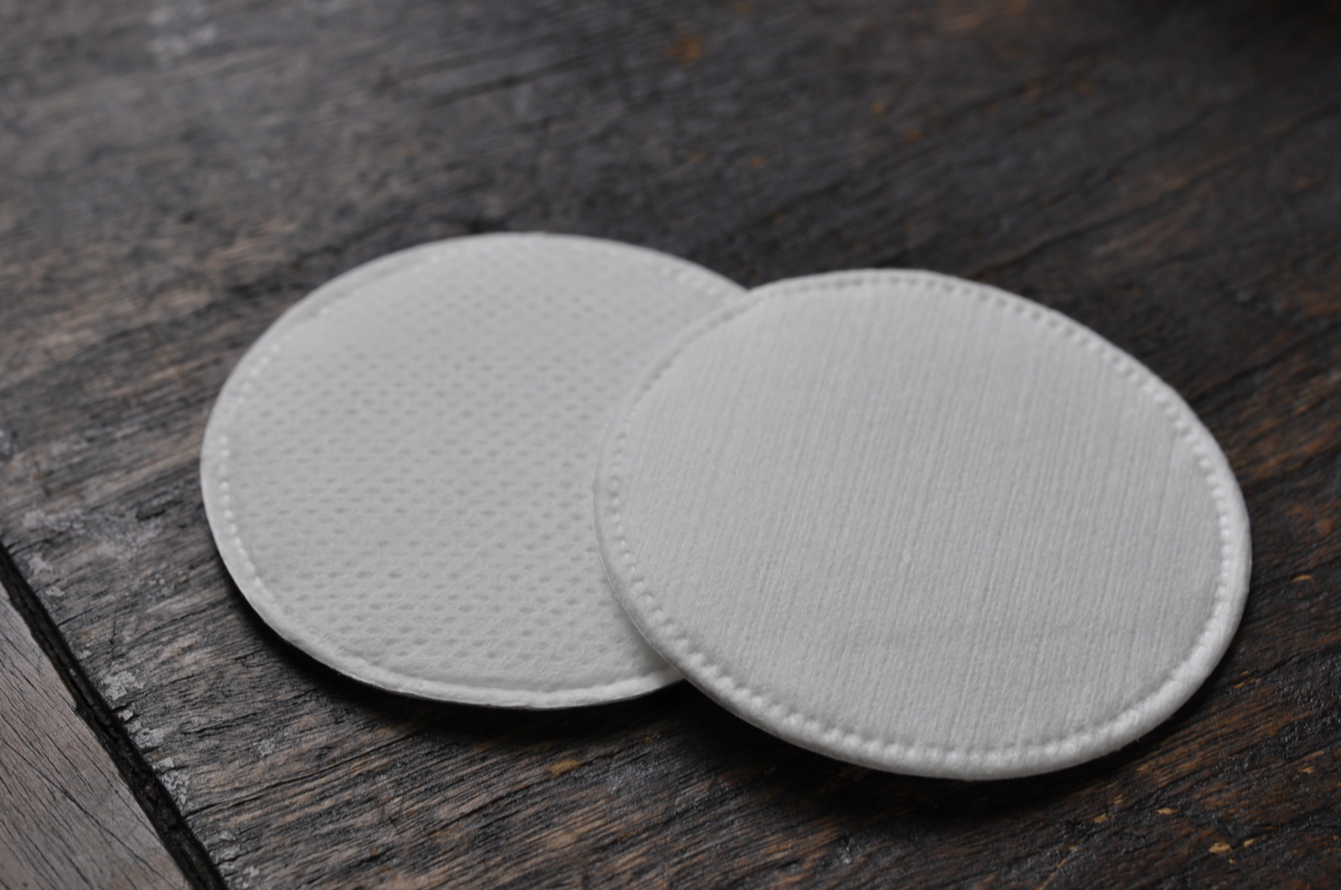 时光猫圆形夹层化妆棉卸妆棉洁面工具 柔软不掉屑100片