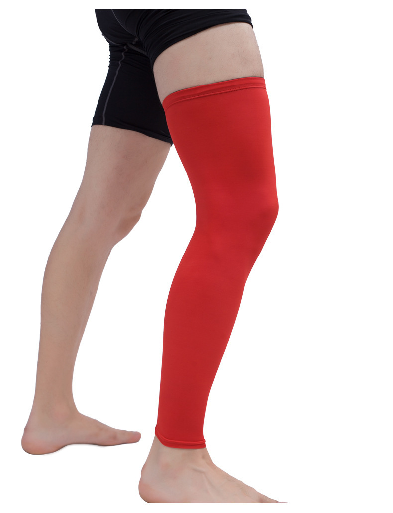 护膝盖护腿袜_薄款加长护膝盖护腿袜批发 男女士运动