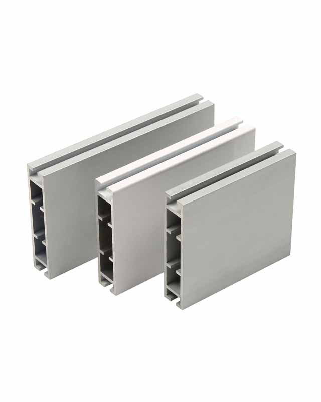 展览器材铝合金型材70双槽扁铝标摊横梁杆7分双槽横料7分双槽联板