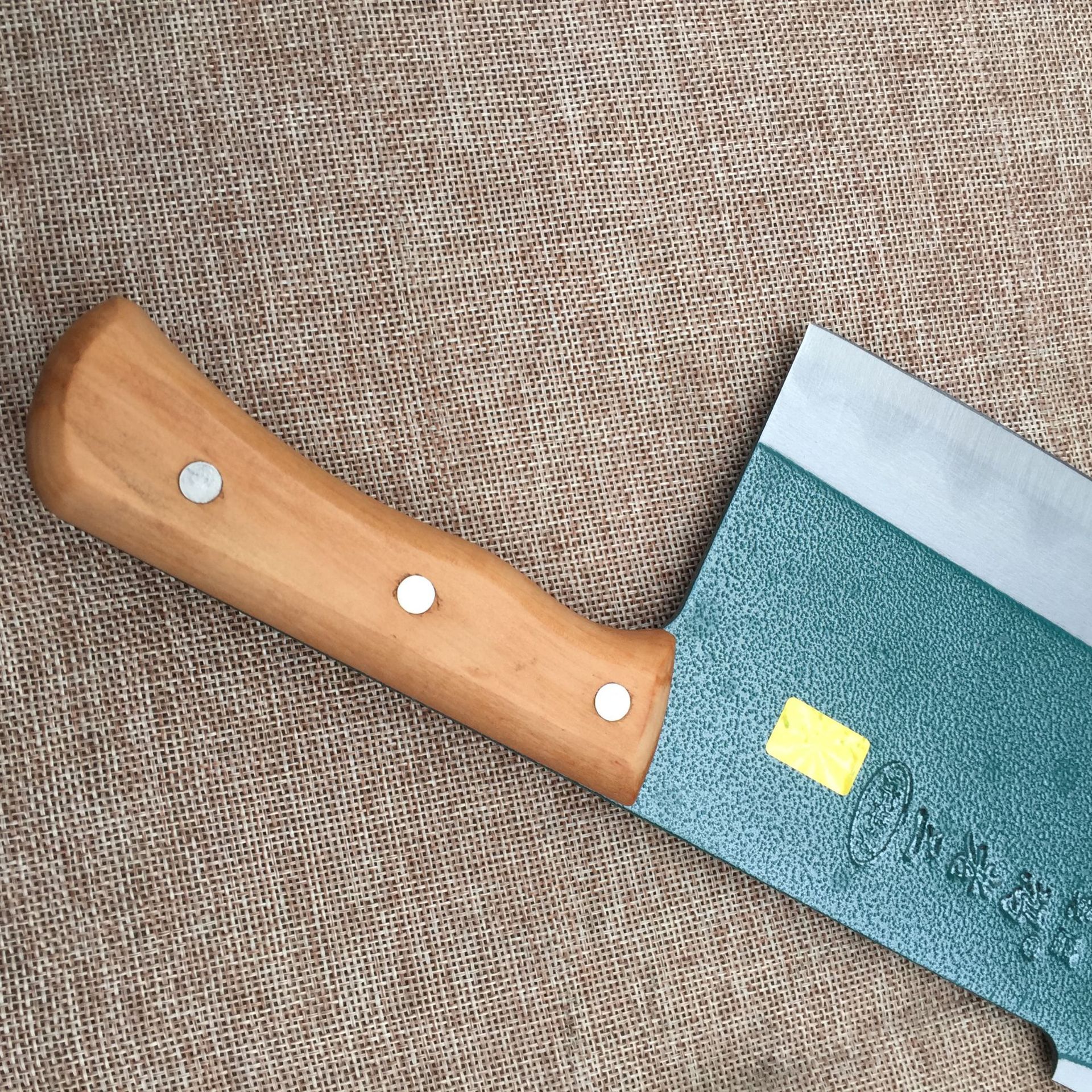 【厂家直销】冯老二绿双刃刀 厨师刀多用刀家用菜刀 跑江湖菜刀