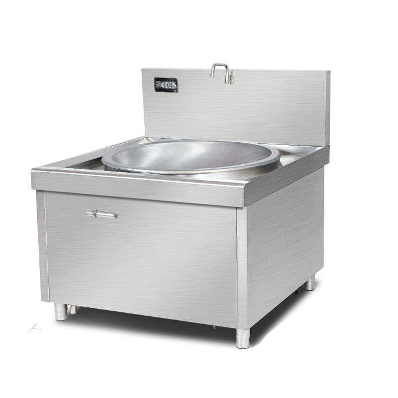 商用电磁炉单头大炒锅猛火大炒炉大功率电磁大锅灶食堂大锅灶