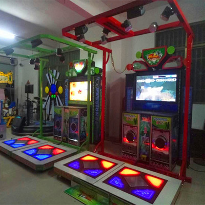 工厂直销二手95成新跳舞机5代手舞足蹈音乐机电玩城大型模拟机