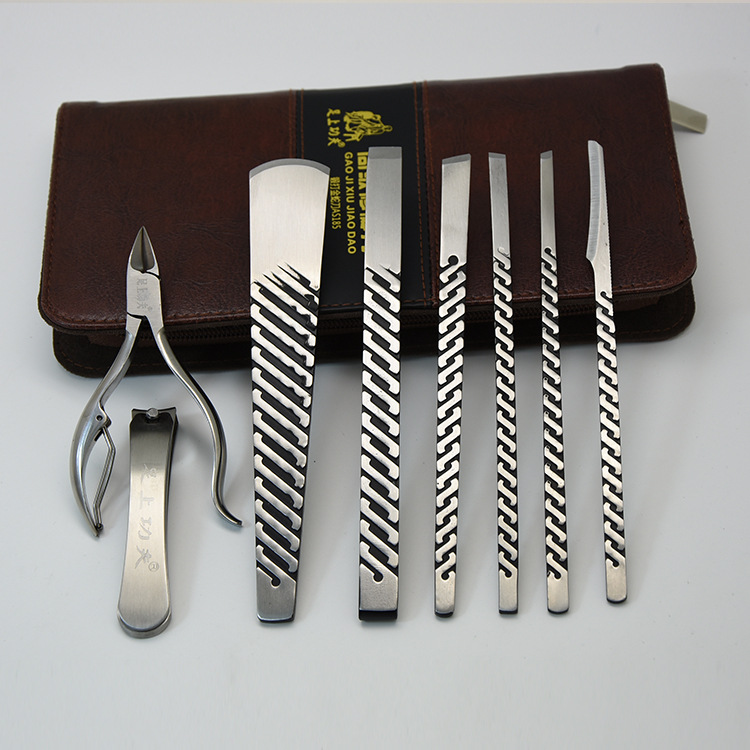 扬州三把刀 专业修脚刀套装指甲刀工具灰指甲修甲沟老茧嵌甲钳