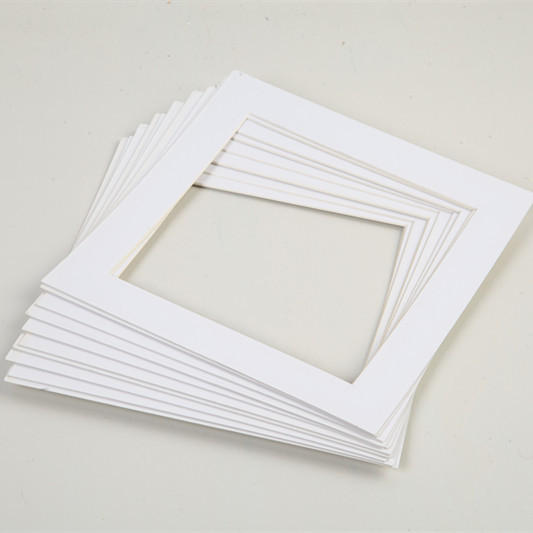 相框配件正方形卡纸 相框内衬卡纸批发 方7寸及以上尺寸适用卡纸