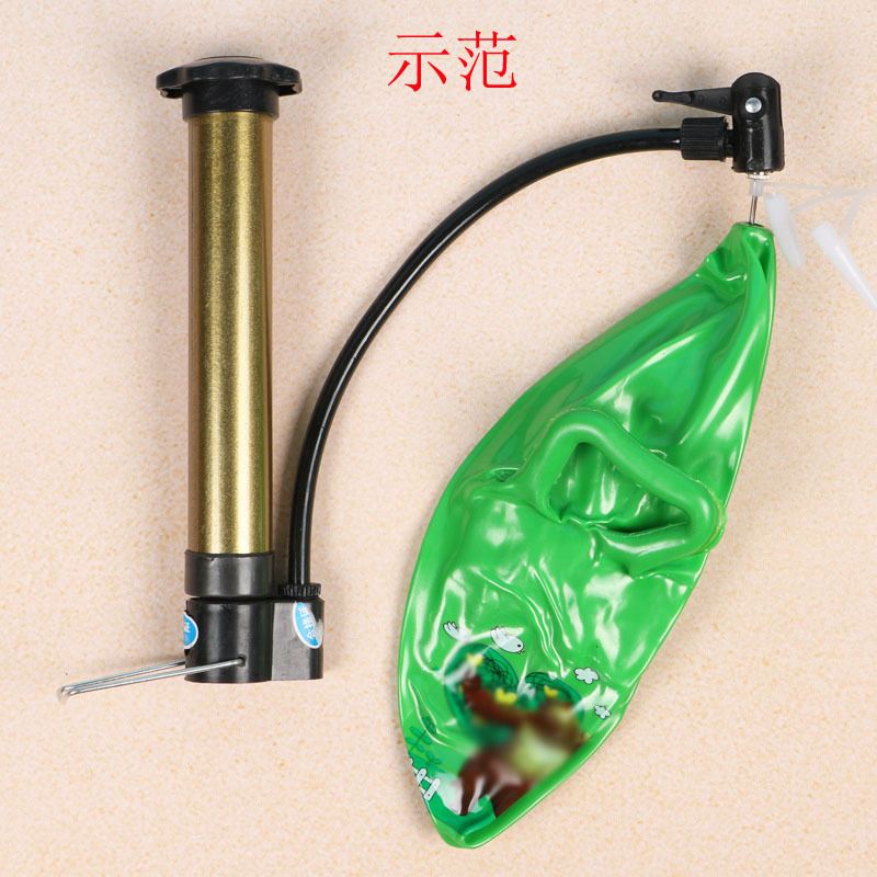 便捷式打气筒 气嘴气针充篮球游泳圈羊角手柄球跳跳马充气工具