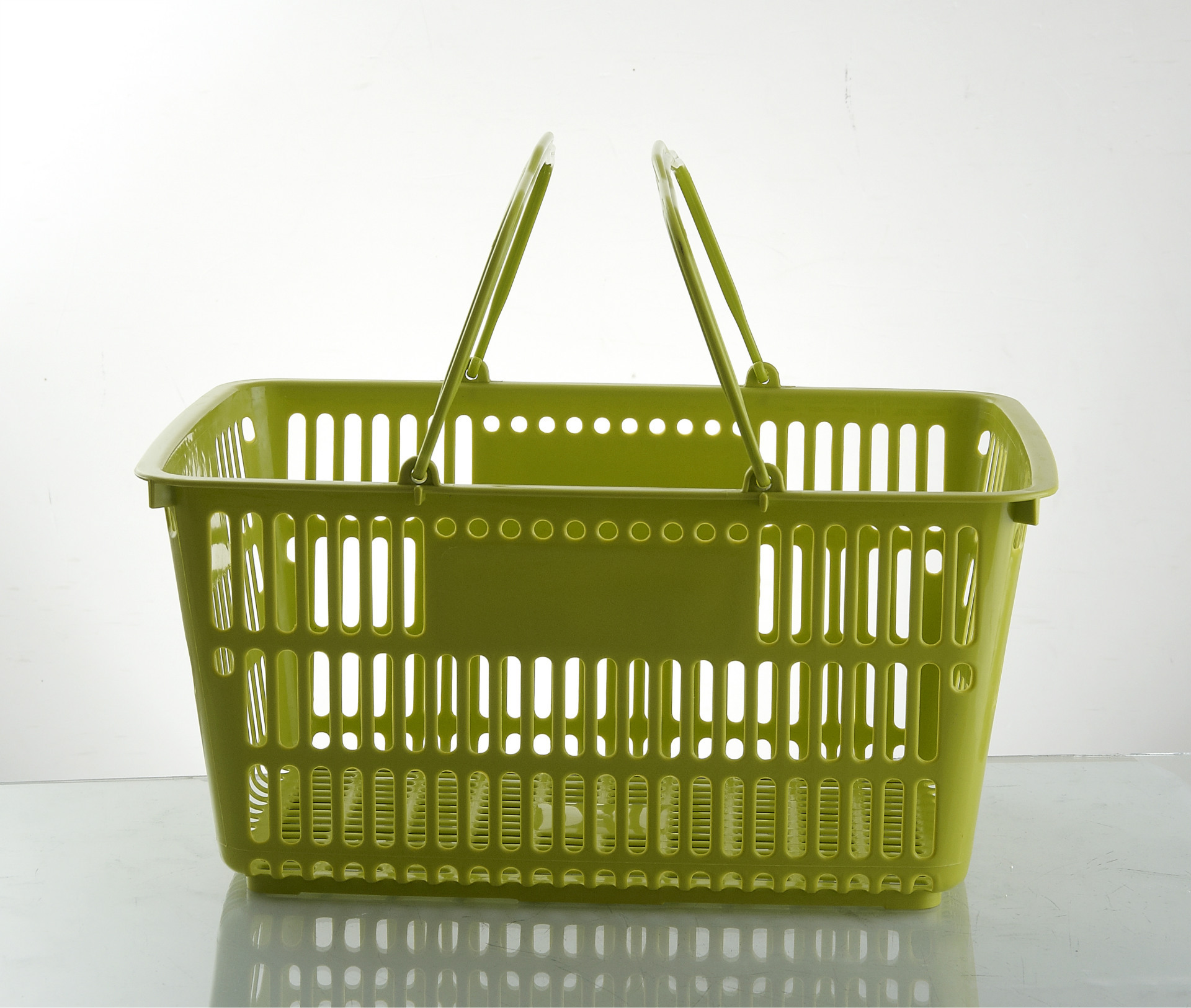 塑料pp手提篮 新源盛定制名品日本百元店 超市小号零食收纳篮