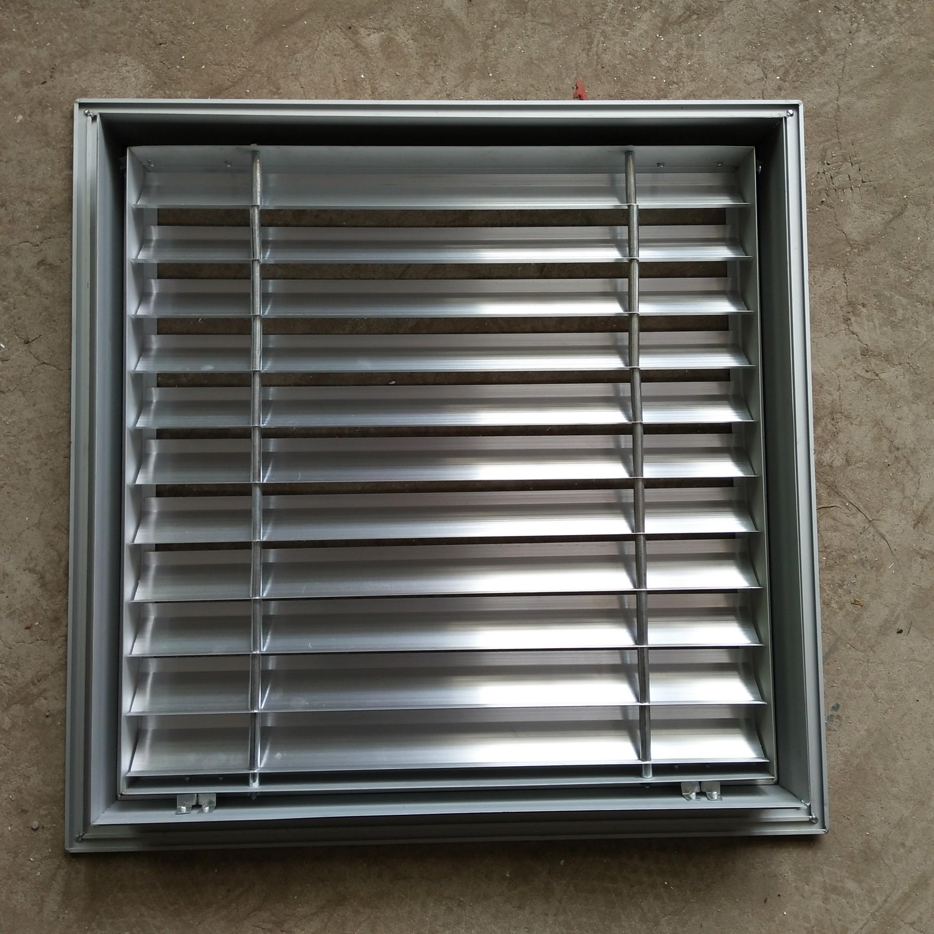 德州厂商供应~格栅可开防雨带网风口 中央空调出风口 规格可定制