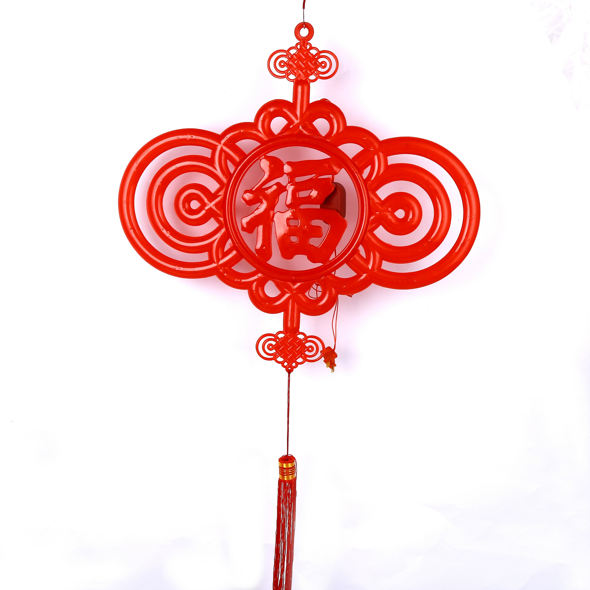 新款led闪灯中国结 室内装饰品 喜庆灯饰批发 小功率闪灯中国结