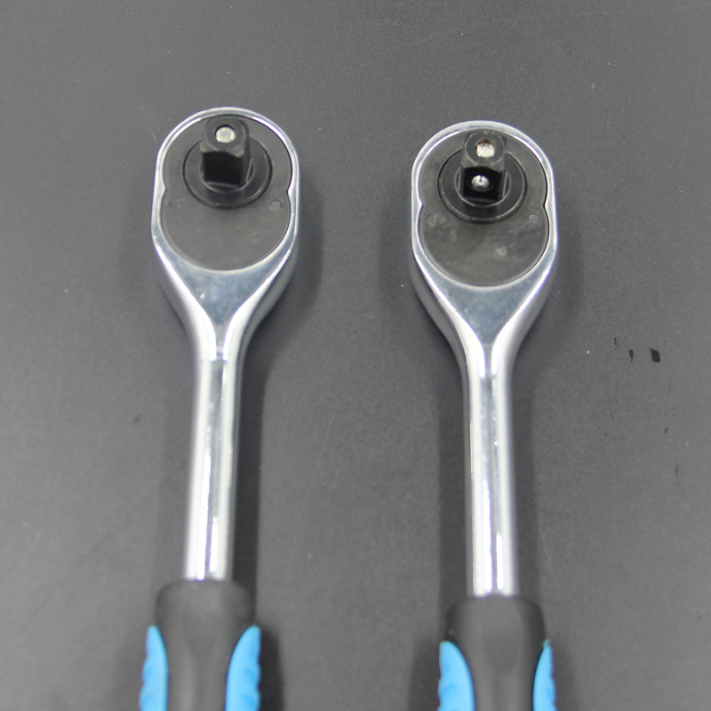 72弯柄棘轮套筒扳手铬钒钢快速扳手小飞中飞大飞棘轮扳手汽修工具