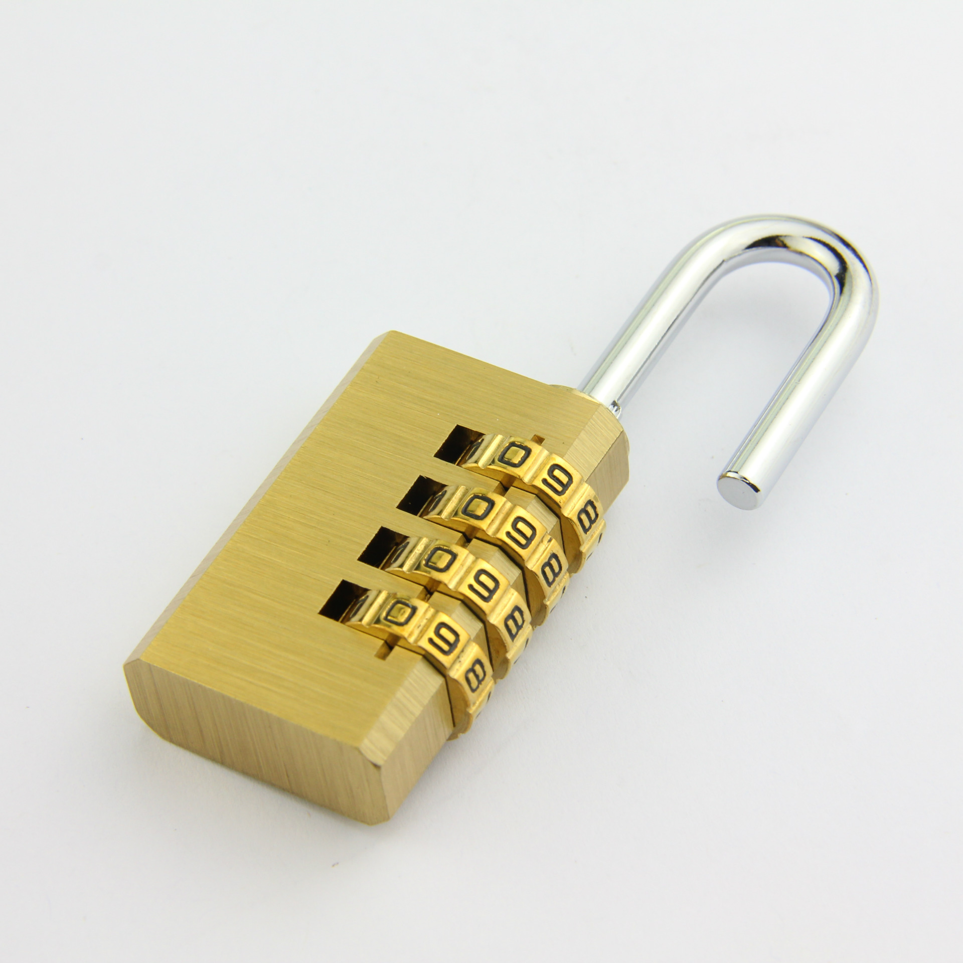 2850mm厂家直销4位铜密码锁行李箱包锁密码防盗锁修改