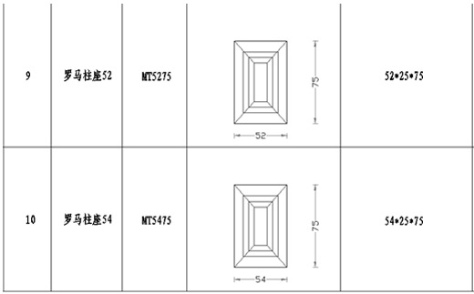 装饰板材 罗马柱头 罗马柱座 欧式橱柜衣柜线条 木线条批发