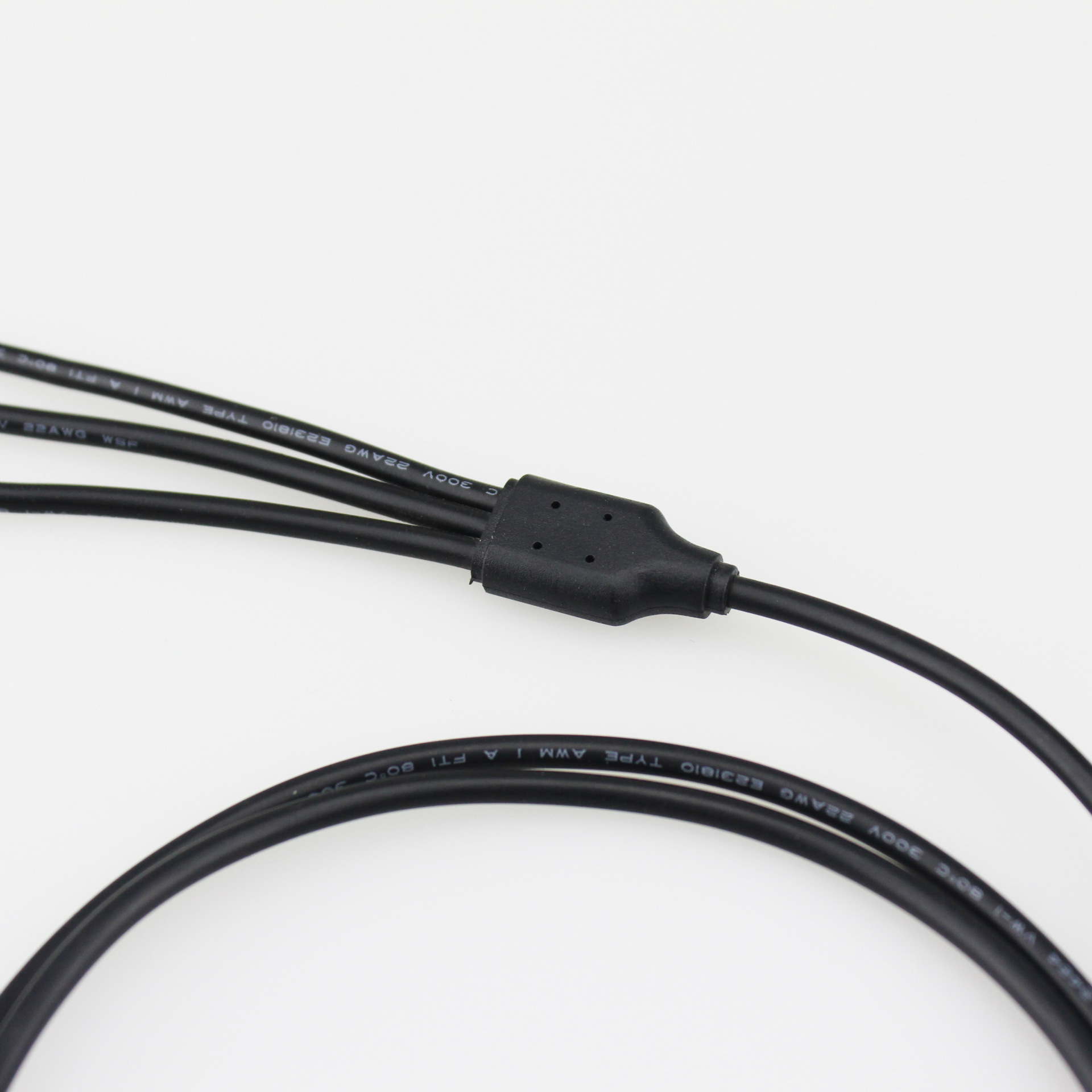 5mm dc1拖3dc电源适配器分线 一出三一拖三3.5*1.35