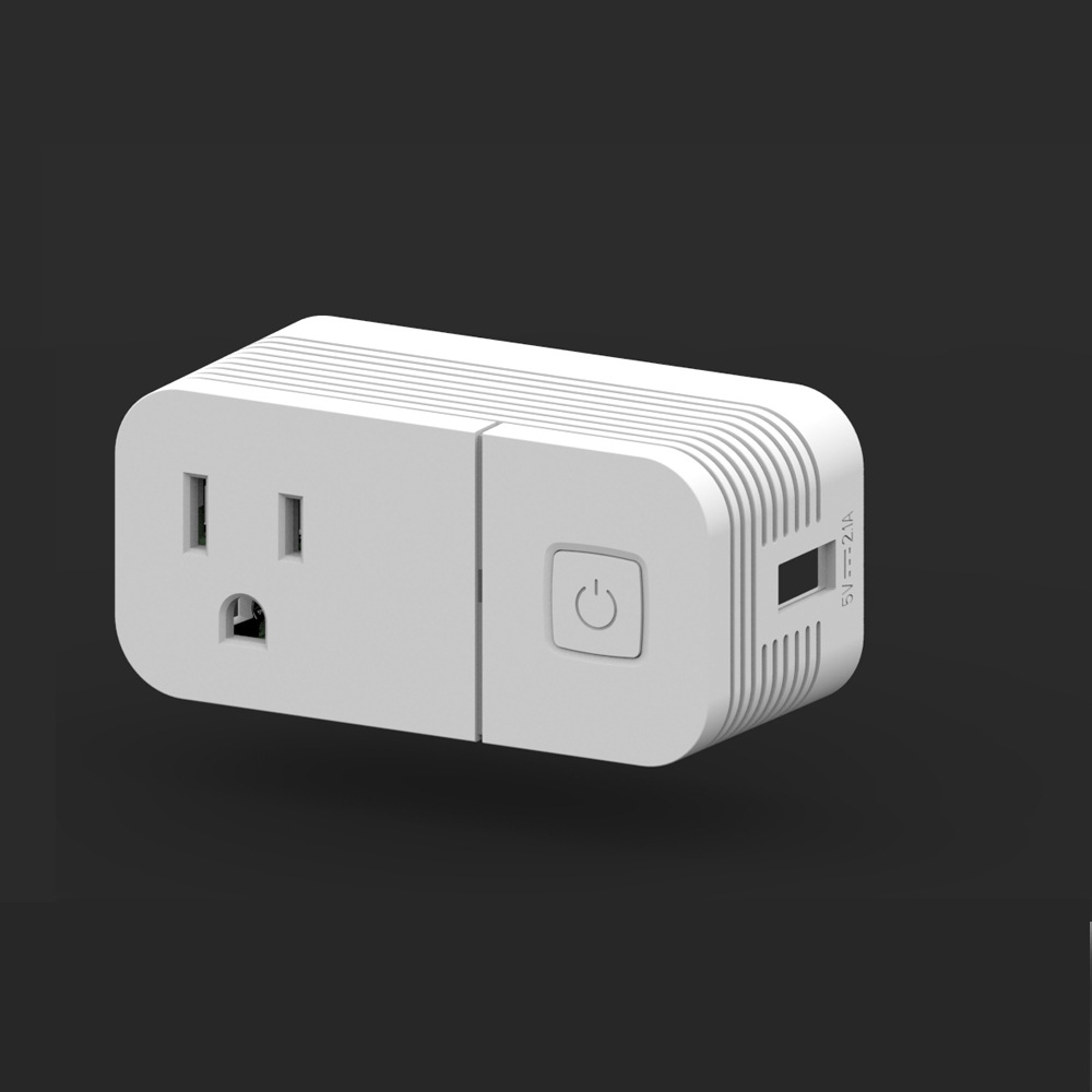 wifi智能插座美规 wifi插座 兼容alexa和google 新款迷你wifi插座