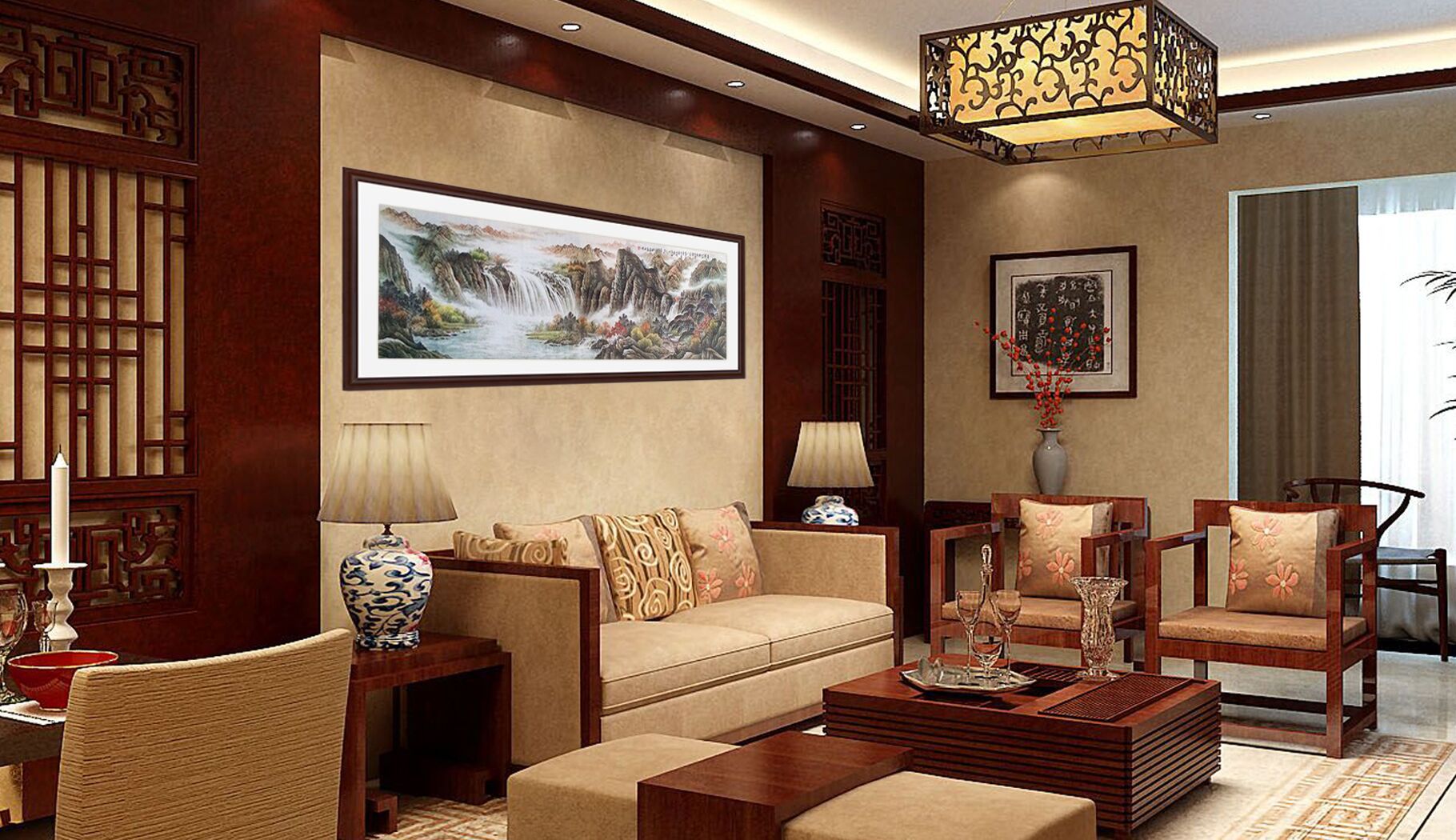 织锦画是否进口否题材动物画外框无框是否专利货源否装裱手工装裱加工