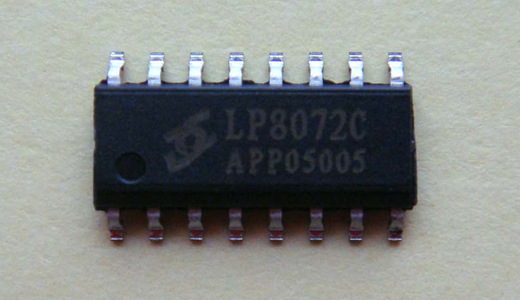 人体红外感应处理ic贴片lp8072c芯片