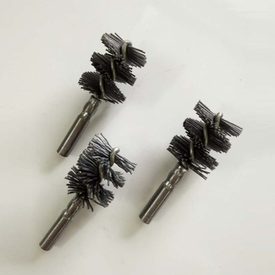 内孔小刷钢丝管道刷试管刷 打磨抛光管道毛刷 去毛刺钢丝刷