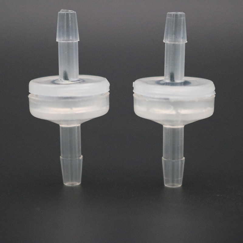 塑料单向阀3mm宝塔型塑料截止逆止单向阀微型单向阀耐水耐臭氧 修