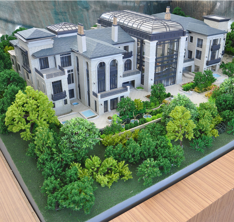 园林微景观摆件造景装饰背景热带植物 沙盘模型椰树 浅绿色矮刺葵