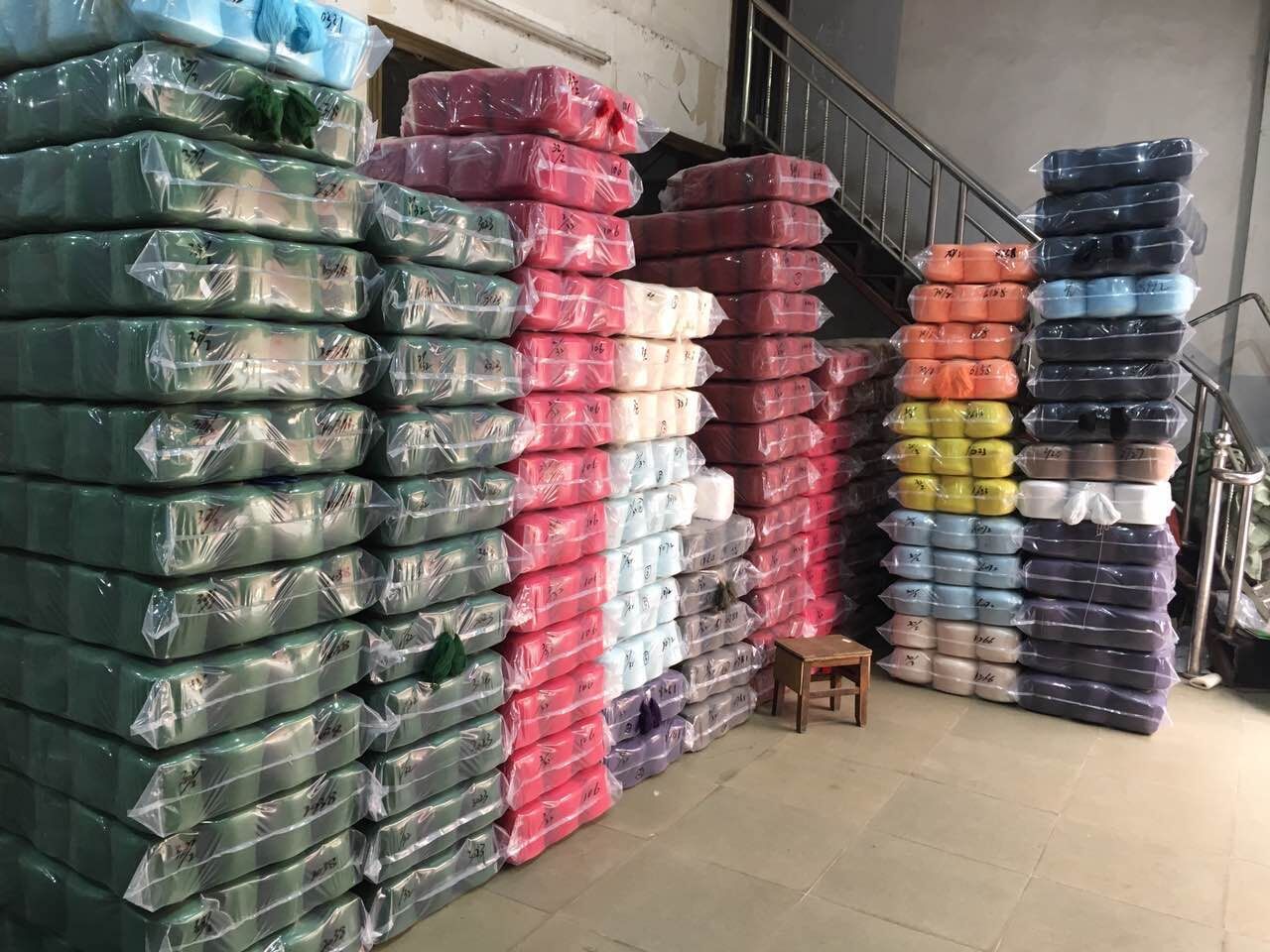 批发库存清仓色纱尾纱棉纺纱线手套织带毛巾服装毛衣缝纫线大量现