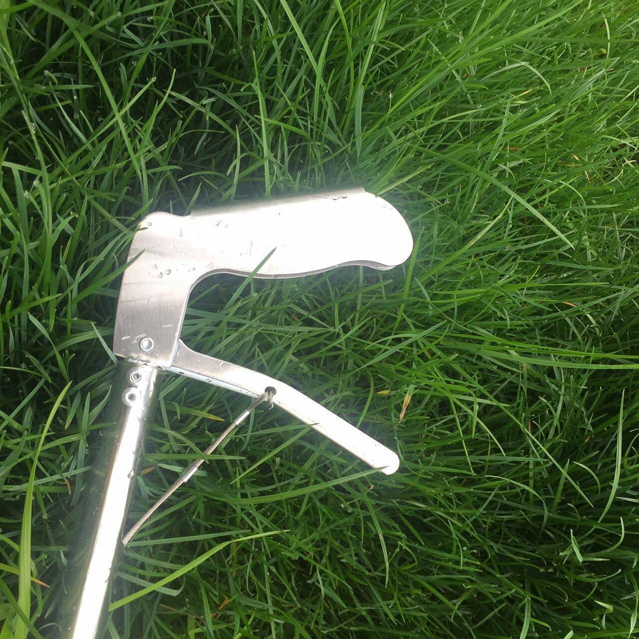 新款加强型全不锈钢 捕蛇器 抓蛇钩钳夹 养蛇 防蛇工具 厂家直销