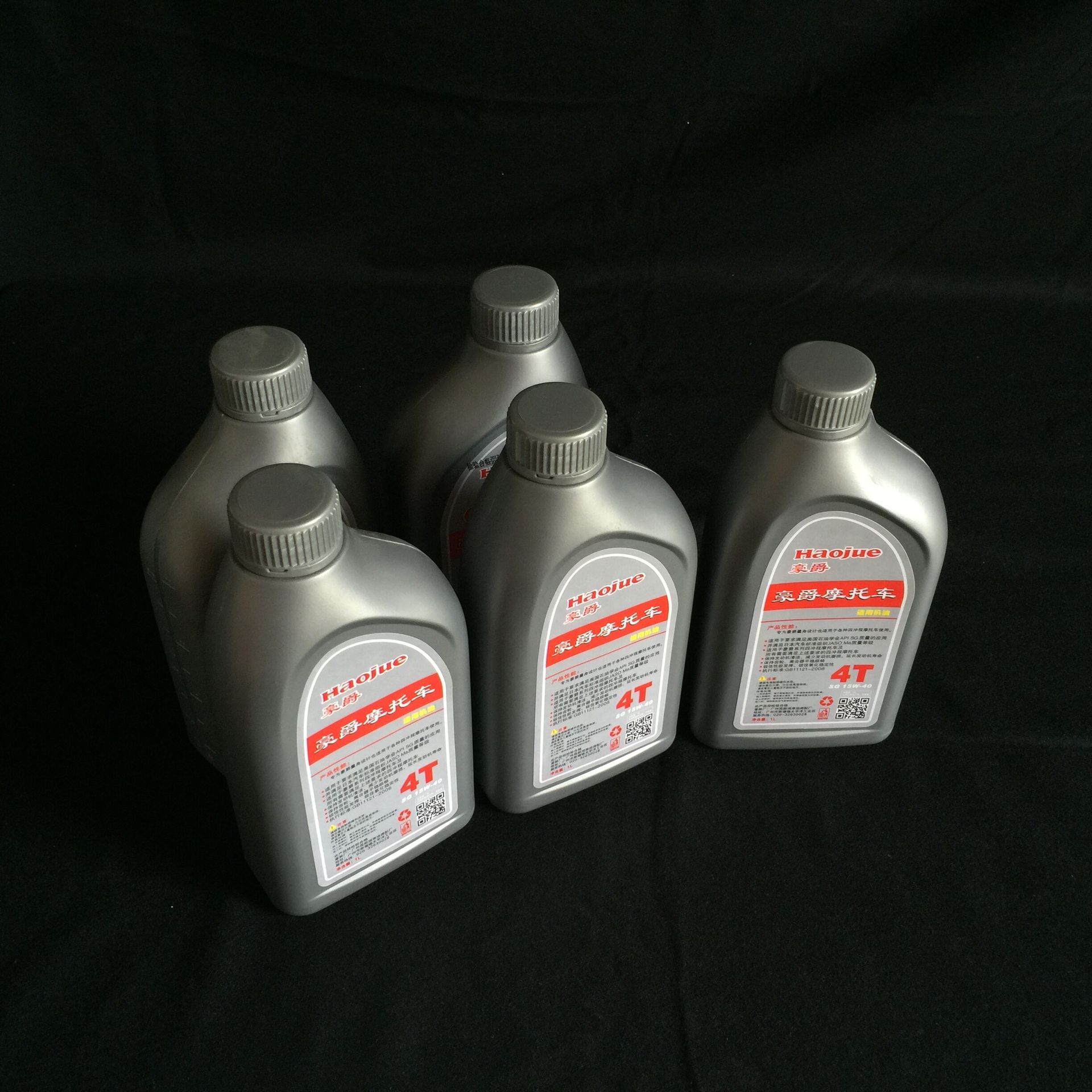 豪爵摩托车四冲程发动机通用机油 润滑油 sg15w-40 4t