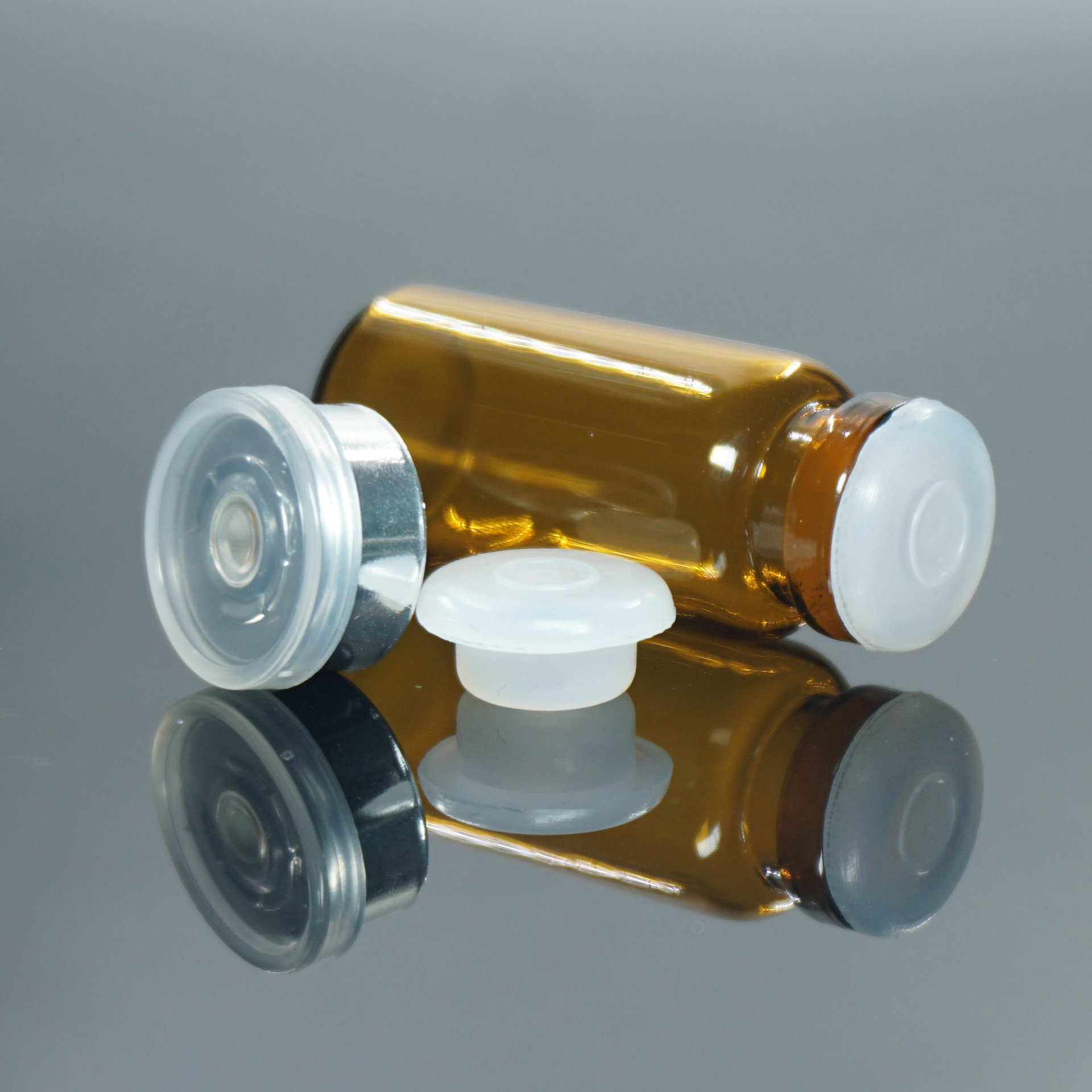 现货供应t型15mm口径硅胶塞 西林瓶 原液瓶 冻干粉瓶专用瓶塞