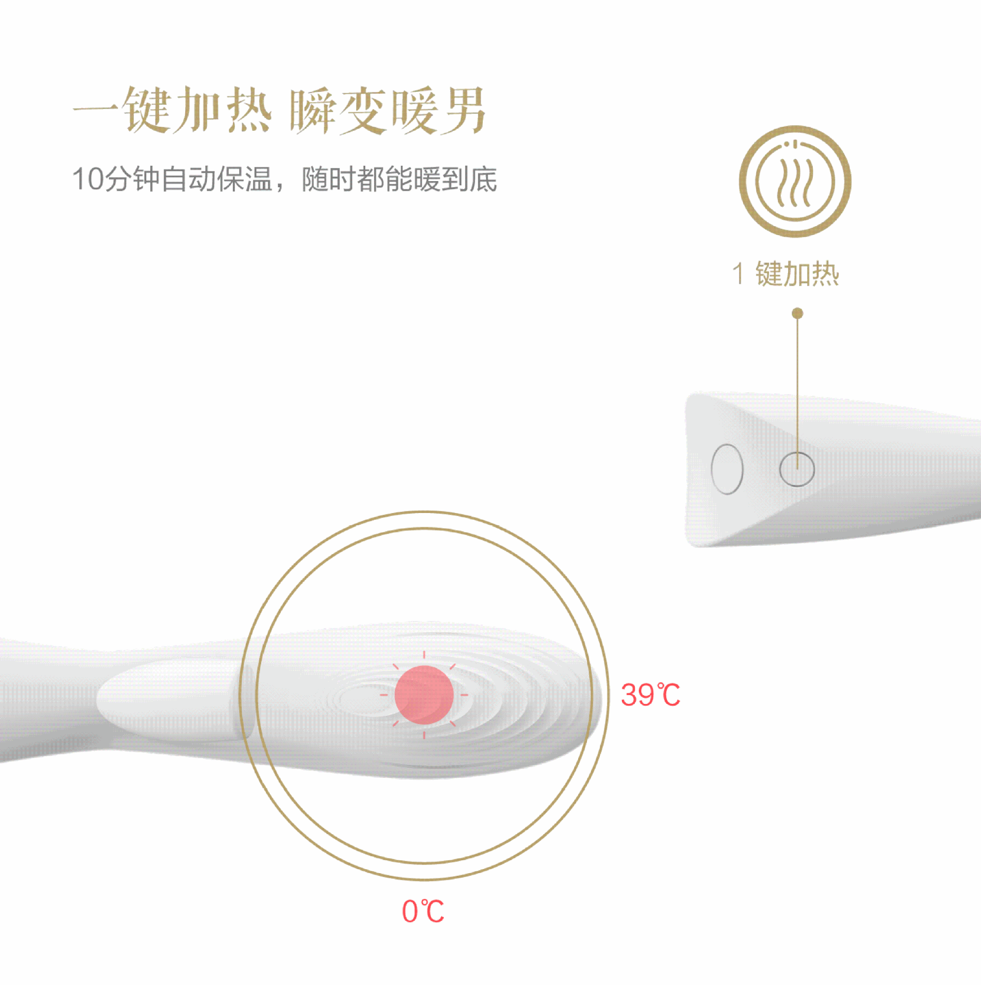 甜爱路 莲鲤震动棒g点刺激按摩棒女用自慰器成人情趣性用品