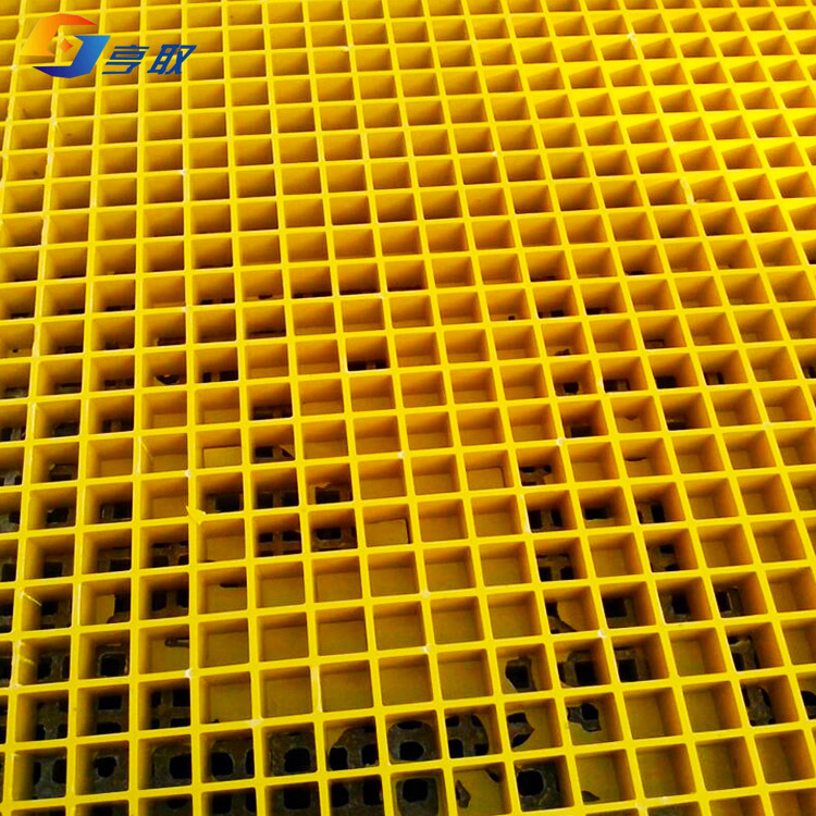 复合树脂花纹格栅汽车美容免挖槽加厚拼接玻璃钢格栅地面网格板