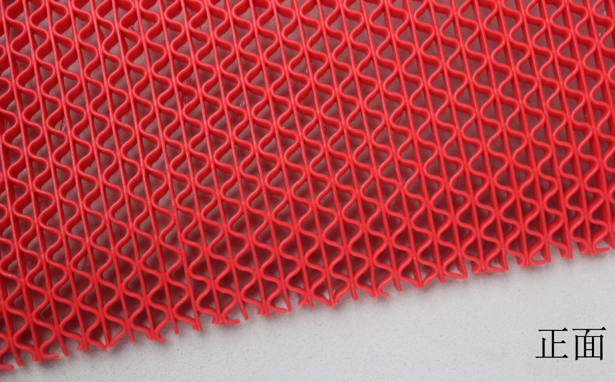 青岛厂家批发厕所防滑垫 s型镂空防滑地垫 浴室网格 塑料pvc地垫