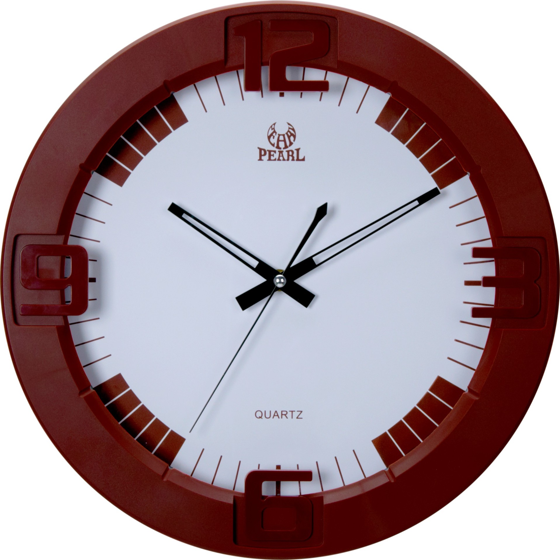 创意时尚卧室挂钟 厂家直销明珠星 立体浮雕数字挂钟