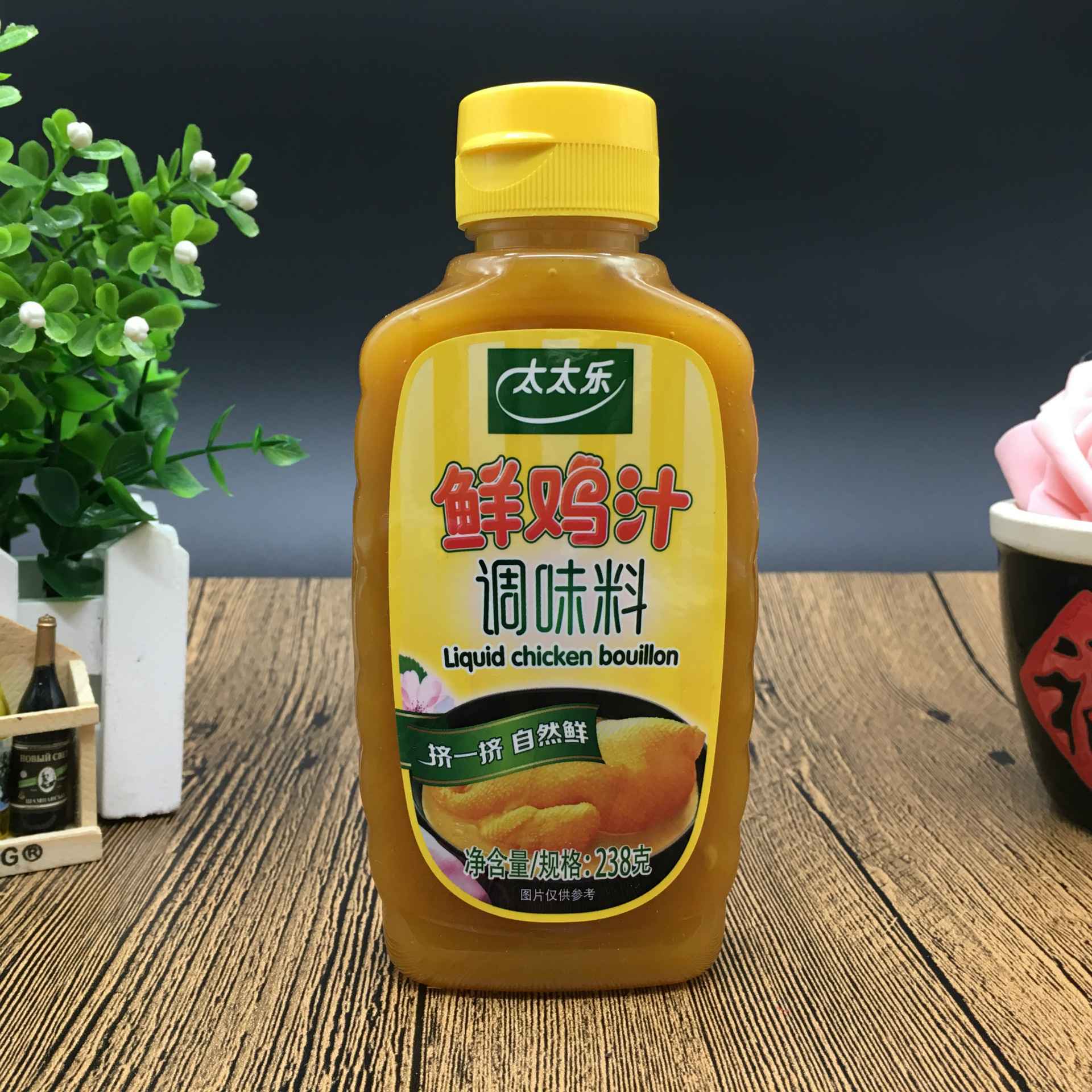 正品太太乐鲜鸡汁调味料238g煲汤拌面鸡汤面 液体鸡精味精调味料