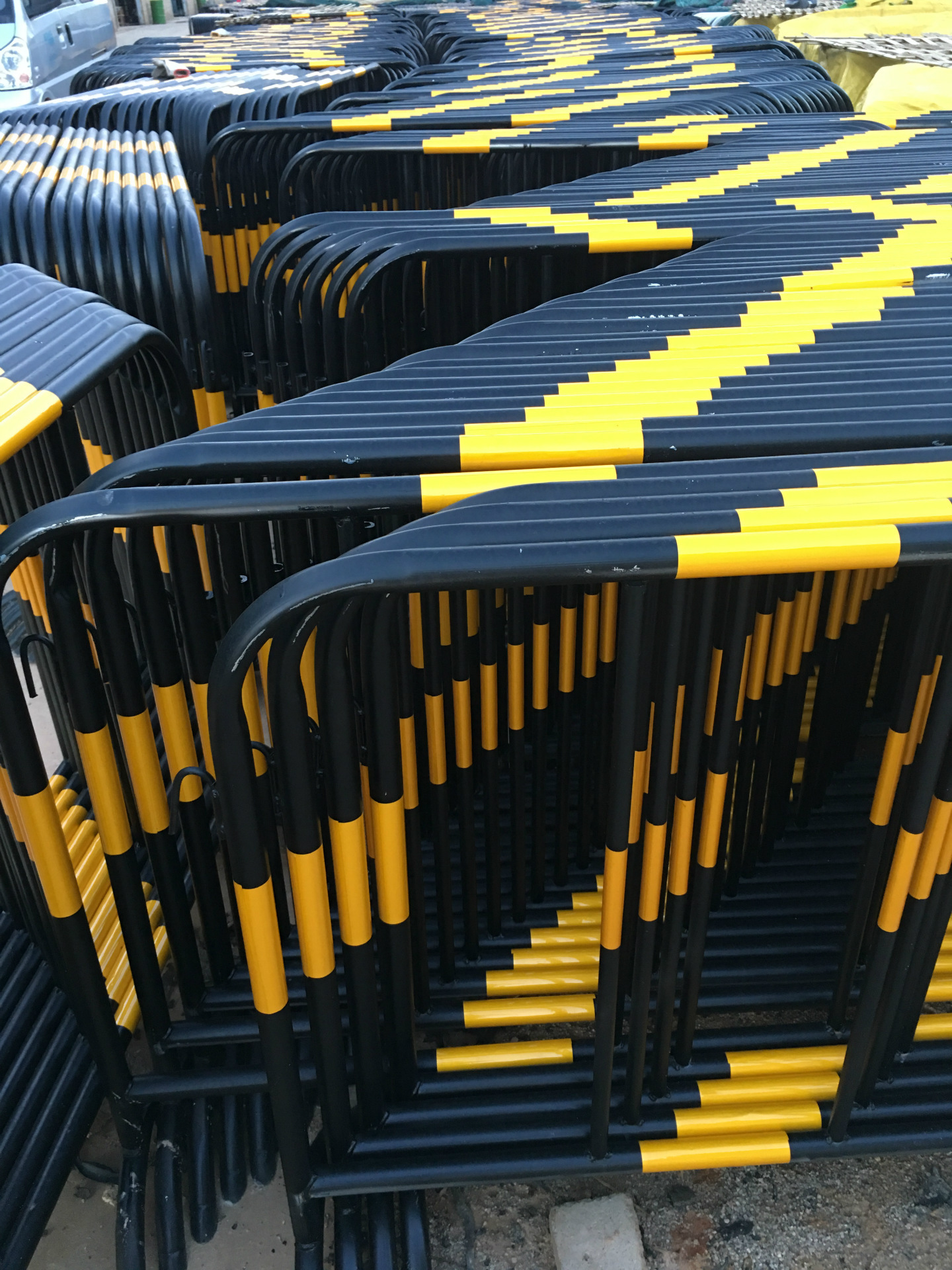 施工围栏铁马隔离栏市政围栏道路警示防护栏工程移动临时护栏设施