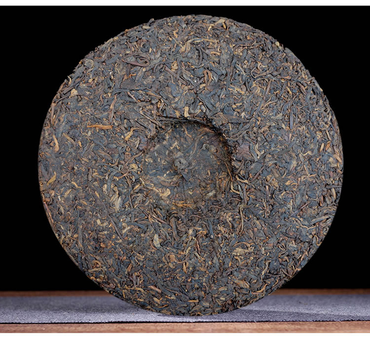 2012年云南老班章普洱茶熟茶班章古韵黎明星火茶厂勐海七子饼茶