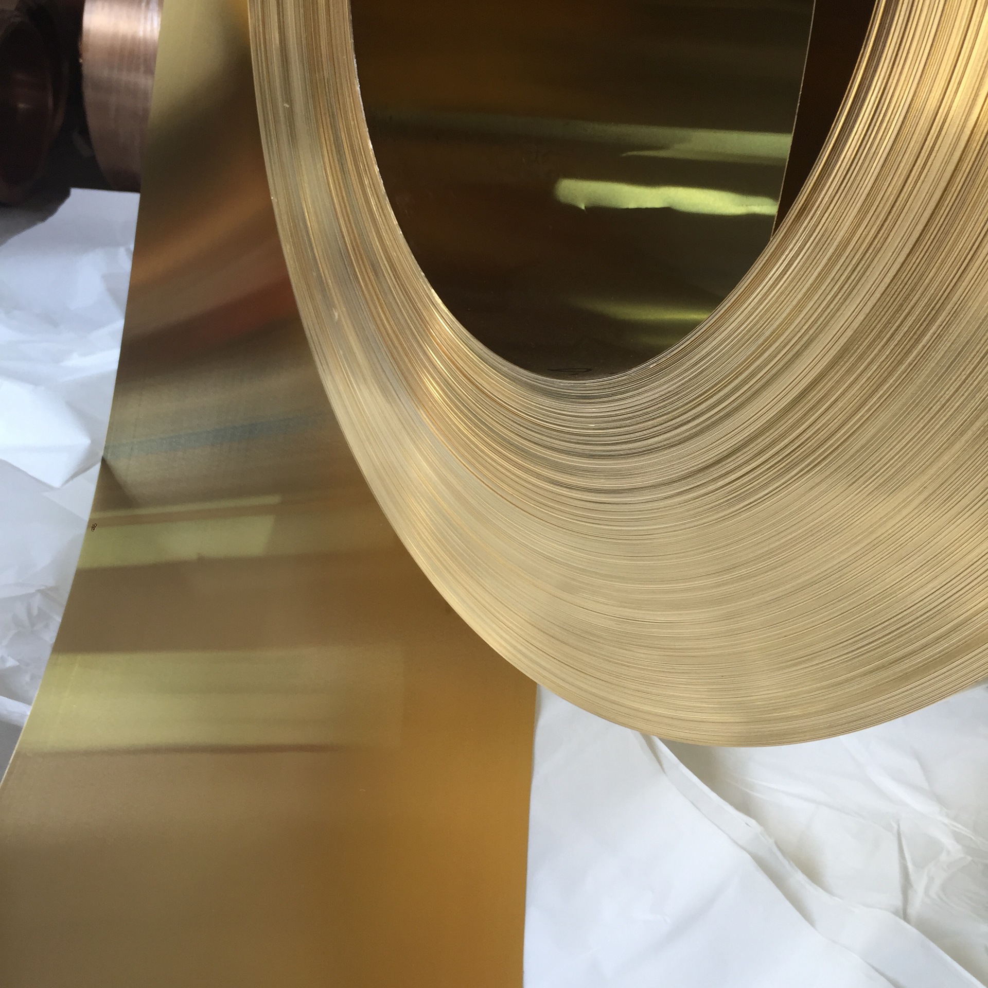 h62/h65黄铜卷 薄款黄铜带 铜合金板材 高精黄铜板现货批发