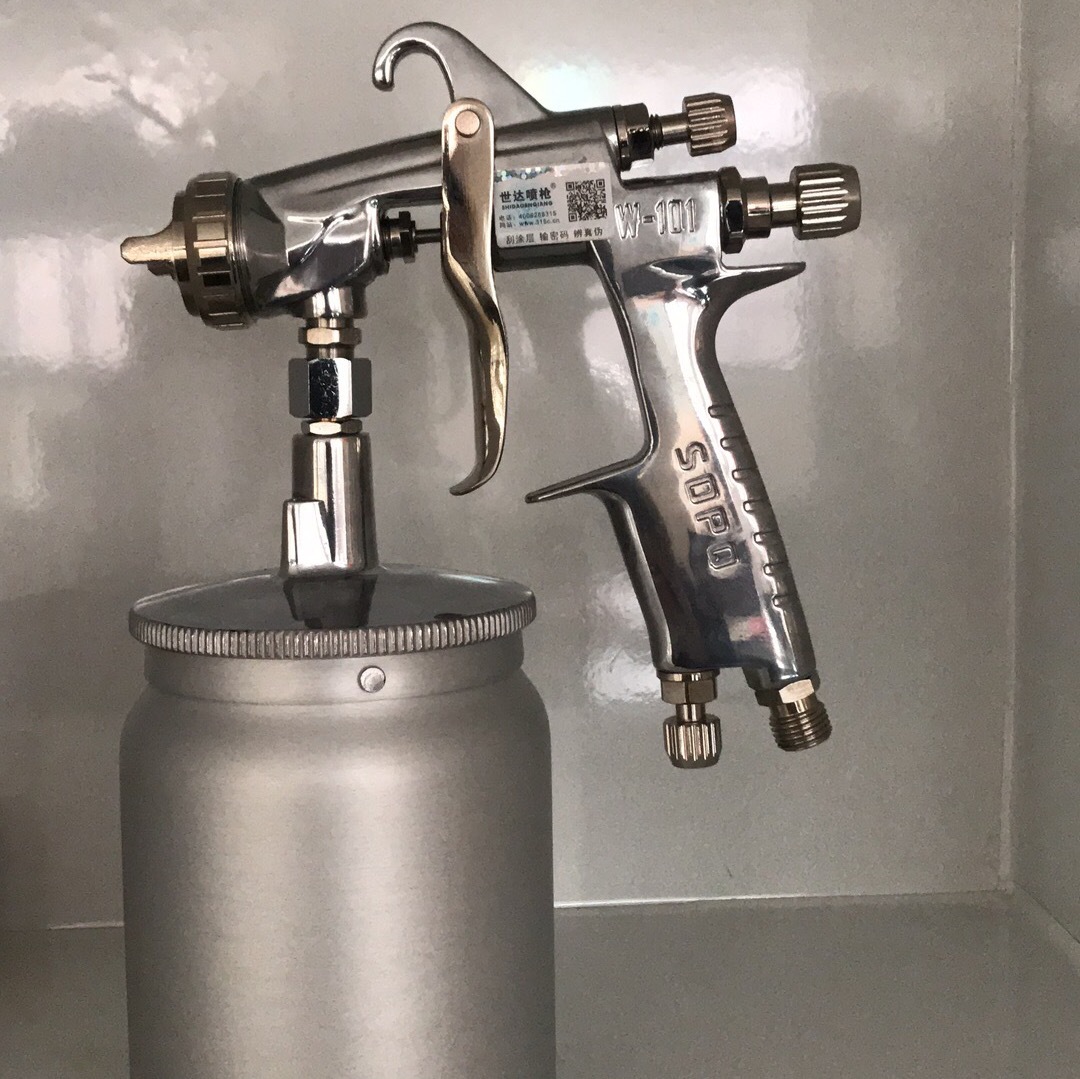 厂家直销w-101喷枪 重力式 吸上式 工艺品喷漆 汽车喷涂