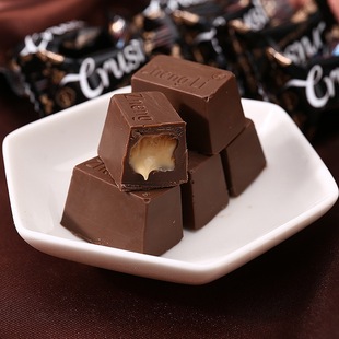 正利食品 爱恋小盒巧克力喜糖/零食2500g一盒散装称重 厂家直销