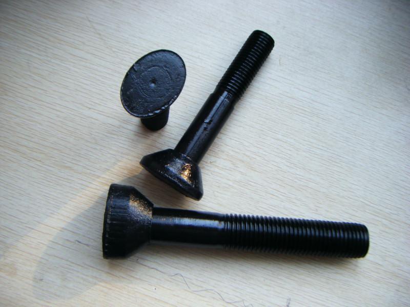 衬板椭圆头螺栓m4*200 扁头螺栓 破碎机扁头螺栓 厂家