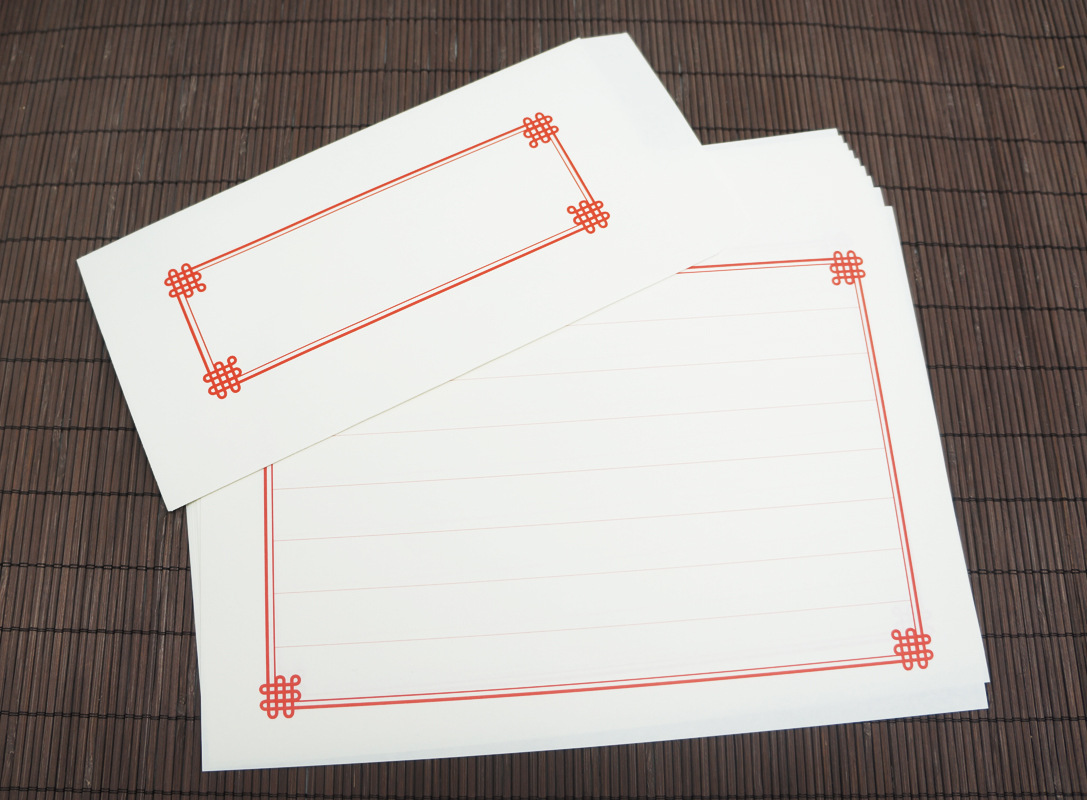 岁月坊中国风古风单色竖八行信纸牛皮纸钢笔纸练字纸竖式信纸批发